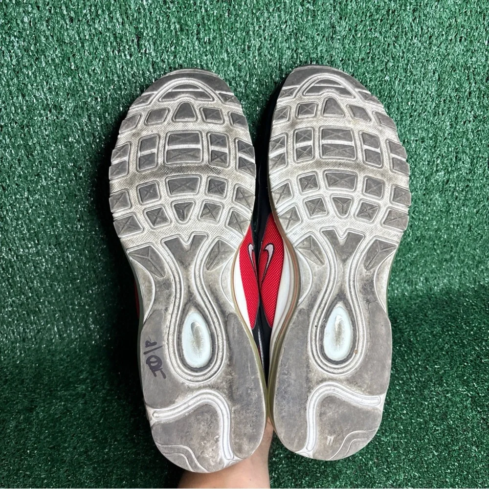 Nike ID Air Max 97 By You Mens Shoes Sneakers Black Red CT7949-991 Size‎ 14